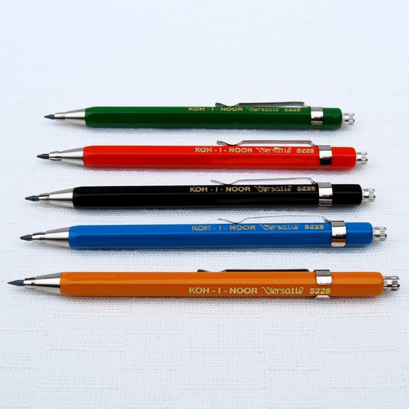 Druckbleistift mit Bleistiftspitzer Fallminenbleistift Schule Schreibwaren 2mm 