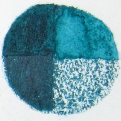 21 Bluish Green - Wax Wachs-Aquarell Farbstift