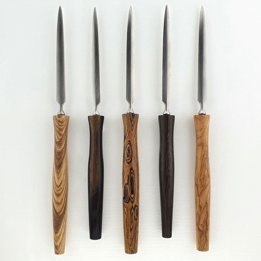 Bild 284 Holz-Brieföffner mit Griffmulde in Olivenholz und so vom 17.7.25-B284