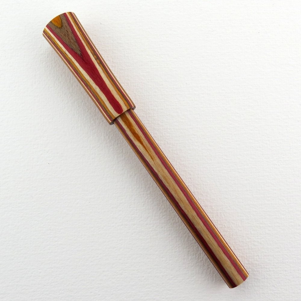 Holz-Füller Endless in Dymond weiß - rot