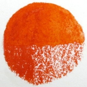 5 Reddish Orange - Wax Wachs-Aquarell Farbstift