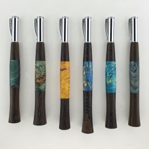 Bild 82 - Ceramic-Rollerball Endless Mooreichen + stabilisiert Hölzer - Mix 