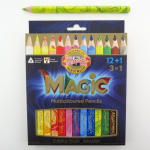 13er Magic Buntstifte Set Jumbo Multicolor von Koh-I-Noor 