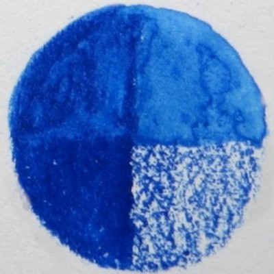 53 Phthalo Blue - Wax Wachs-Aquarell Farbstift 