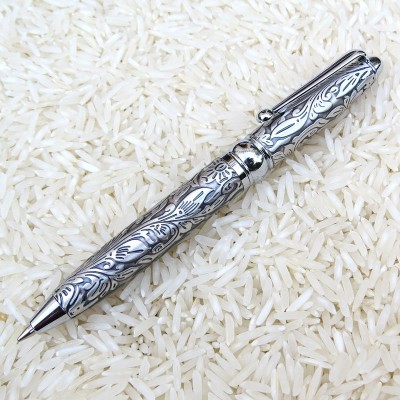 Mini-Kugelschreiber Antik Silber