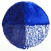 19 Sapphire Blue - Wax Wachs-Aquarell Farbstift