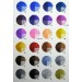 Farbkarte 2 aquarelliert vom Wachs-Aquarell Farbstifte 8280 Wax - Einzelstifte von Koh-I-Noor